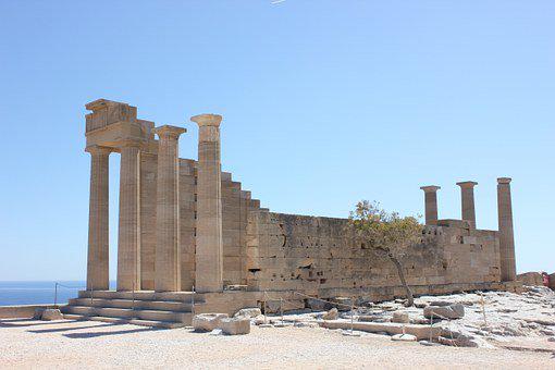 Akropol w Lindos, Rodos