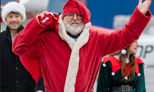 Mikołaj przyleciał do Łodzi