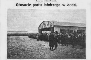 Lodz Airport was opened (13 września 1925)