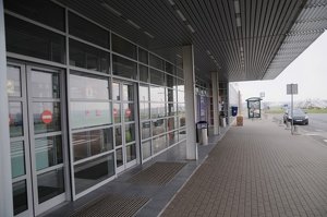 Tymczasowy terminal 29 października 2005r.