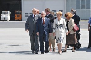 Otwarcie nowej płyty postojowej 2008 r.